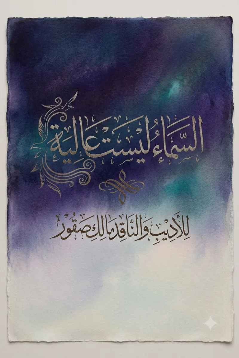 السماء ليست عالية